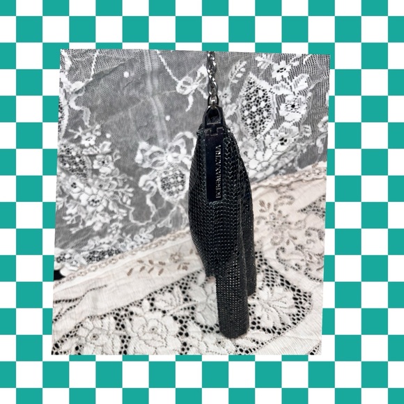 BCBG MAXAZARIA Black Metallic Evening Bag - Picture 10 of 10